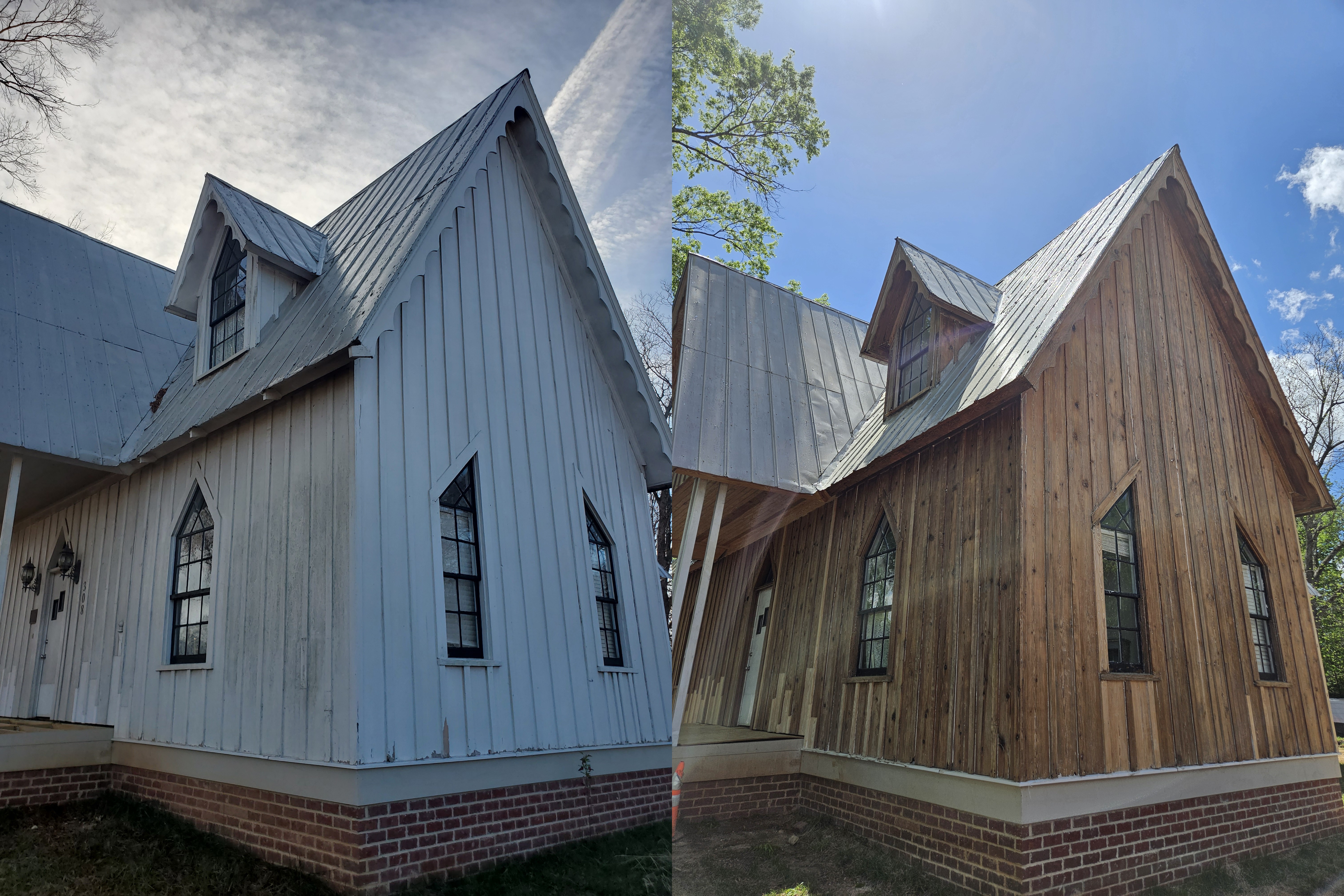 Lead paint abatement before and after
